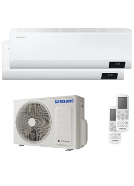 SAMSUNG CLIMATIZZATORE DUAL CEBU UNITA INTERNA DA 7000+7000 E UNITA ESTERNA BTU INVERTER WI-FI