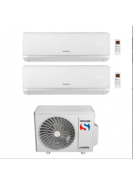 SINCLAIR CLIMATIZZATORE DUALSPLIT 42QHG DA 7000+12000 BTU INVERTER A++ R32 E UNITA ESTERNA 4.0 KW