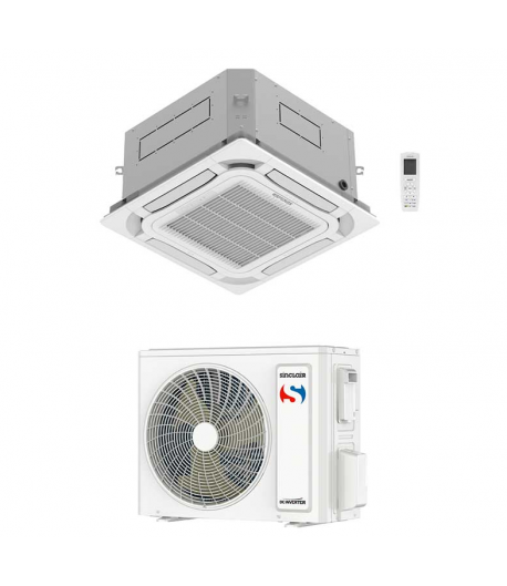 SINCLAIR CLIMATIZZATORE A CASSETTA 4 VIE 24000 BTU A++ R32