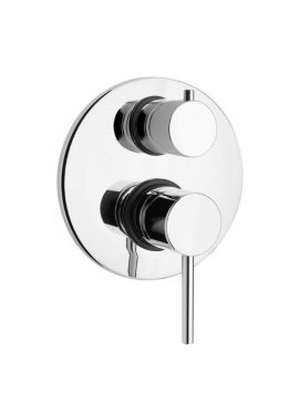 PAINI MISCELATORE INCASSO DOCCIA CON DEVIATORE MODELLO COX OPEN CROMO