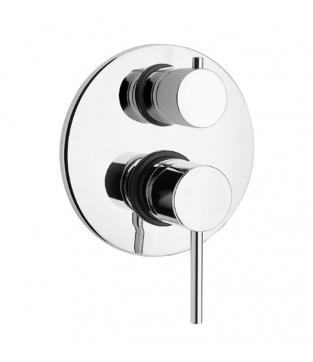 PAINI MISCELATORE INCASSO DOCCIA CON DEVIATORE MODELLO COX OPEN CROMO