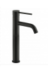 PAINI MISCELATORE LAVABO ALTO MODELLO COX OPEN NERO OPACO