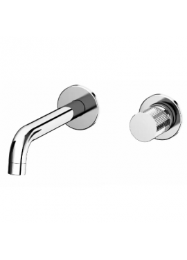 PAINI MISCELATORE LAVABO A MURO MODELLO COX GRIP CROMO