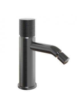 PAINI MISCELATORE BIDET MODELLO COX GRIP NERO SPAZZOLATO