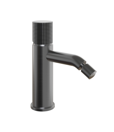 PAINI MISCELATORE BIDET MODELLO COX GRIP NERO SPAZZOLATO