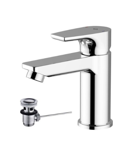 TEOREMA MISCELATORE LAVABO MODELLO BING CROMO