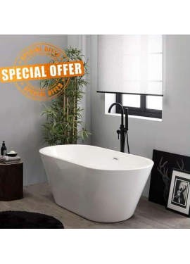 VASCA DA BAGNO FREE-STANDING IN ACRILICO BIANCO 150 CM