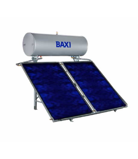 BAXI SISTEMA SOLARE TERMICO A CIRCOLAZIONE NATURALE SERIE STS+2.0 Da 300 Litri