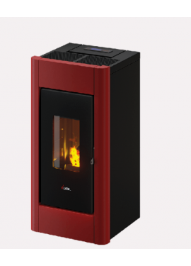 CADEL STUFA A PELLET MODELLO SWEET 7 A+ 7 KW COLORE ROSSO