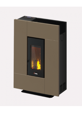 CADEL STUFA A PELLET MODELLO GRACE 7 A+ 7 KW COLORE BRONZO
