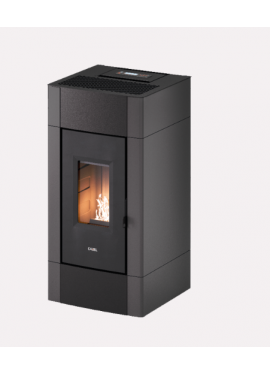 CADEL STUFA A PELLET MODELLO CRISTAL 9 A+ 8,5 KW COLORE METALLO ANTRACITE