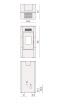 CADEL STUFA A PELLET HYDRO MODELLO RIVER IDRO 16 A++ 16.1 KW COLORE MAIOLICA AVORIO