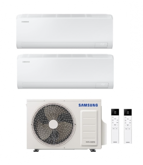 SAMSUNG CLIMATIZZATORE CEBU S2 DUAL 9000 + 9000 CON UNITA' ESTERNA AJ040TXJKG/EU