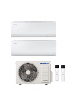 SAMSUNG CLIMATIZZATORE CEBU S2 DUAL 12000 + 12000 CON UNITA' ESTERNA AJ040TXJKG/EU